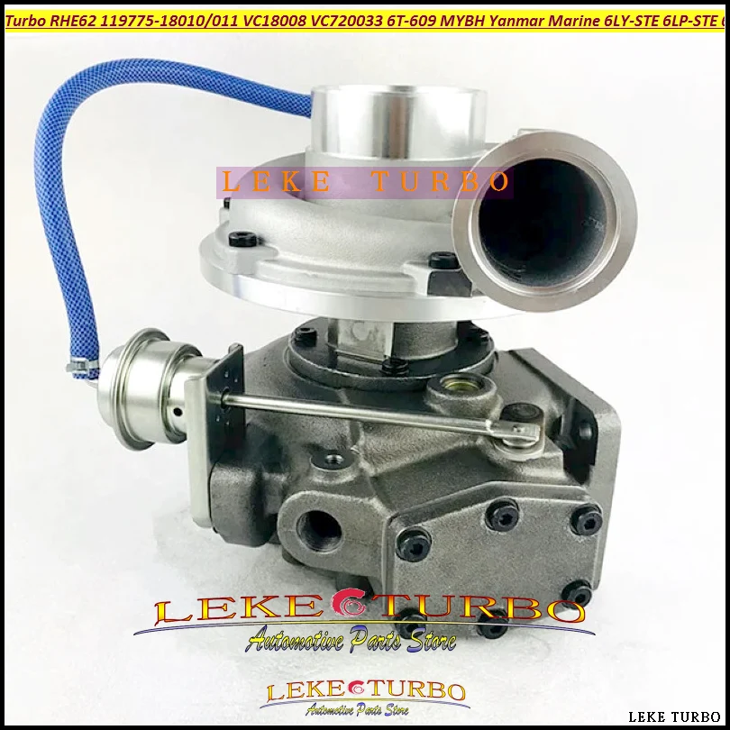 Turbo RHE62 119775-18011 VB720033 6T-609 MYBH 119775-18010 VD18008 For Yanmar Marine 6LP-STE 6LP-DTE 6LP-DTZE 4JHL-HAT 41.64L