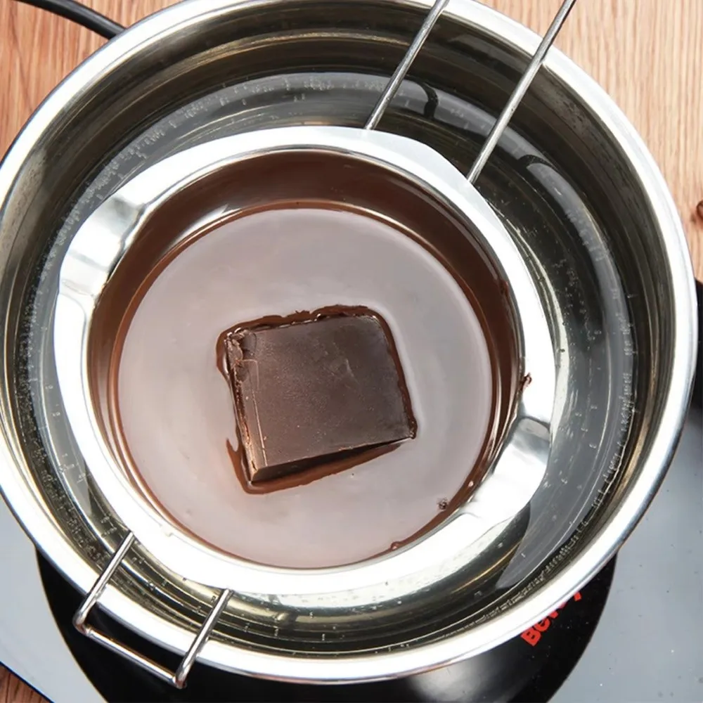 

400/600ml Candle Wax Melting Boiler Pot Melting Chocolate Stainless Steel Candle Making Supplies Heat Resistant Handle