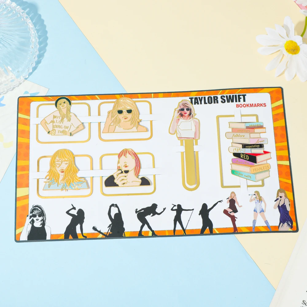 

Goddess Bookmark Set Singer Goddess Collectible Gifts for Fans Reading Accessories for Book Lovers Bookmark Gifts