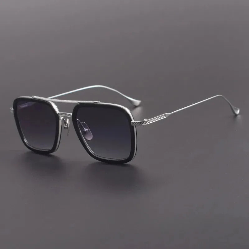 Iron Man double beam DITA-STYLE pure titanium Glasses Frame  Men Women 006 big sunglasses 7406 view 3