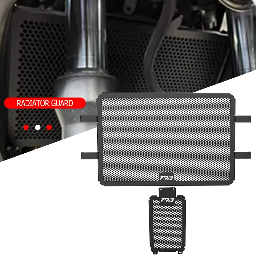 

FOR INDIAN FTR1200 Radiator And Oil Cooler Guard Set 2019-2025 24 Ftr1200 ftr FTR 1200/S CARBON/RALLY/SPORT Championship Edition