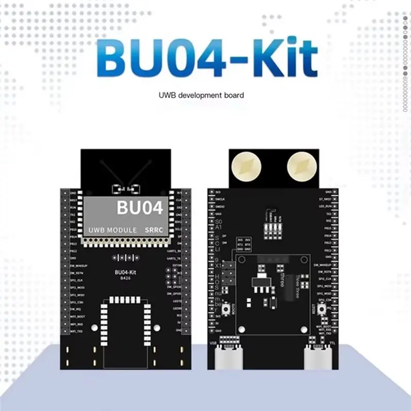 Voltvibe-UWB BU03+ BU04 Indoor Bidirectional Ranging And Positioning Module 10Cm TWR 0.96-Inch Display Development Board