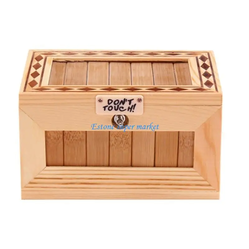 090B Useless Box with Sound, Fun Desk Toy for Home and Office Decors