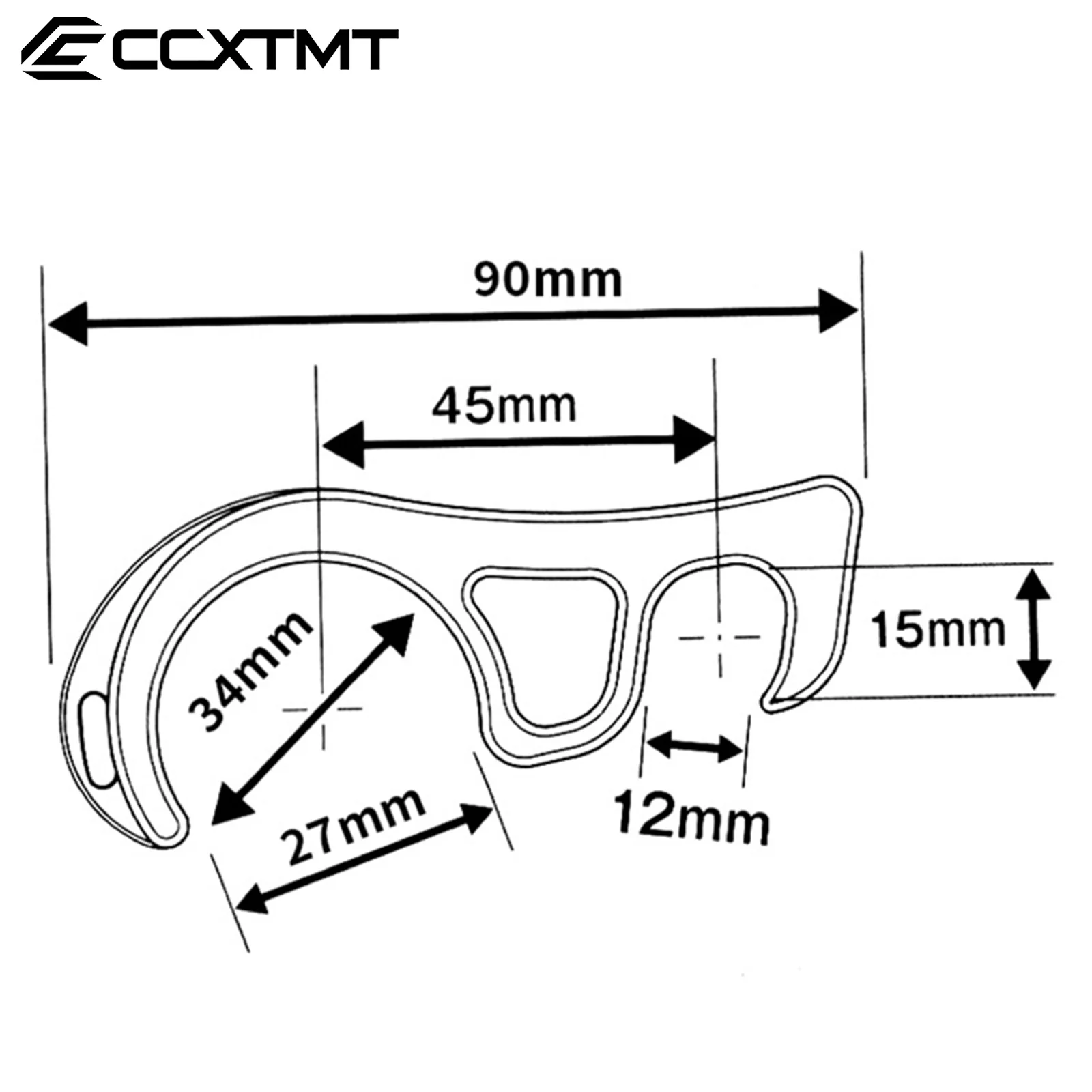 For Honda KTM Yamaha Kasawaki Husqvarna Suzuki Motorcycle Universal Brake Hook Parking Safety Lock Bicycle Ramp Parking Lock