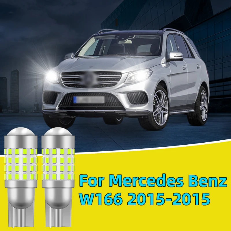 

2PCS For Mercedes Benz W166 2005-2015 Car Led Traffic Bulb width light side marker position Signal Lamp 12V24V Clearance Lights