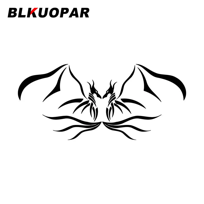 

BLKUOPAR Birds Wings Silhouette Funny Car Stickers Occlusion Scratch Die Cut Decal Creative Windows Motorcycle Vinyl Car Wrap