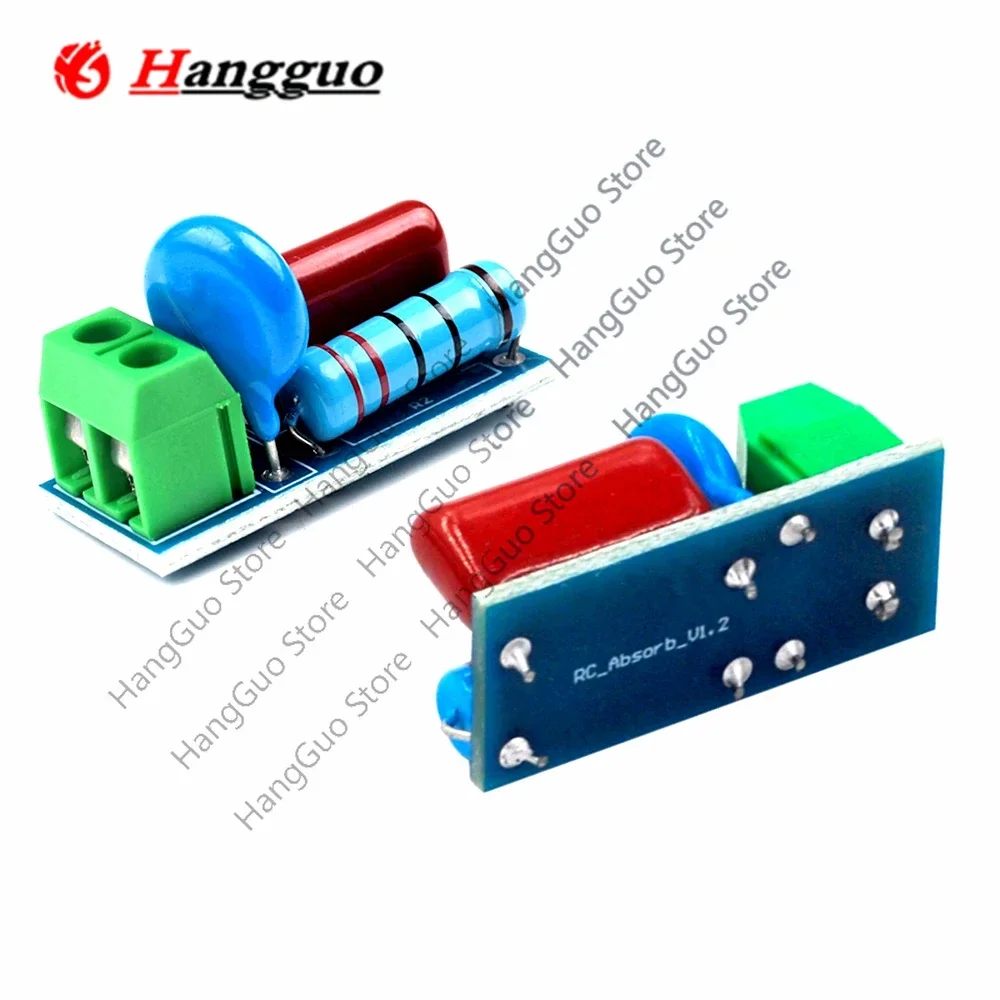 5PCS/Lot AC/DC 5V-400V RC Absorption/Snubber Circuit Module Contact Protection Resistance Surge 6V 9V 12V 24V 110V 220V Relays