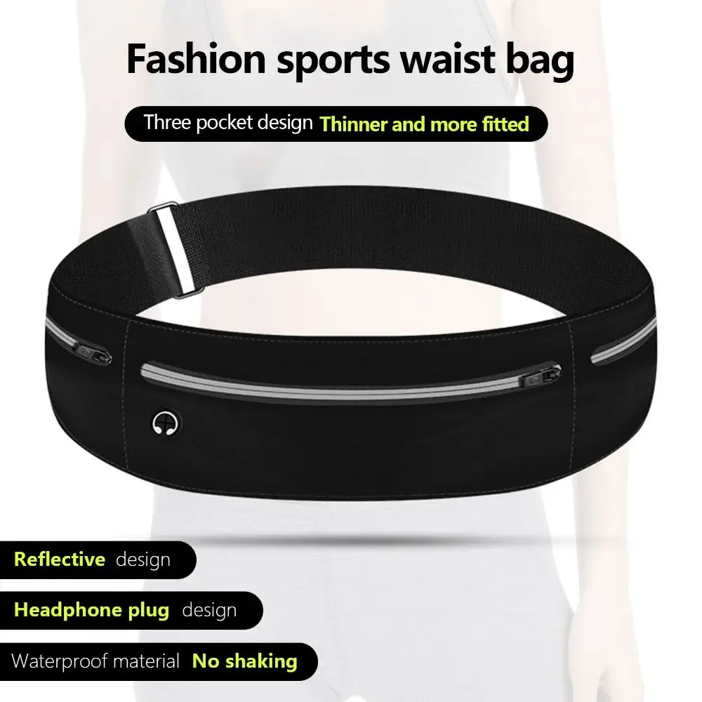 

Women Waterproof Running Belt Outdoor Sports Running Gear Waist Bag Mobile Phone Sport Fanny Pack Jogging