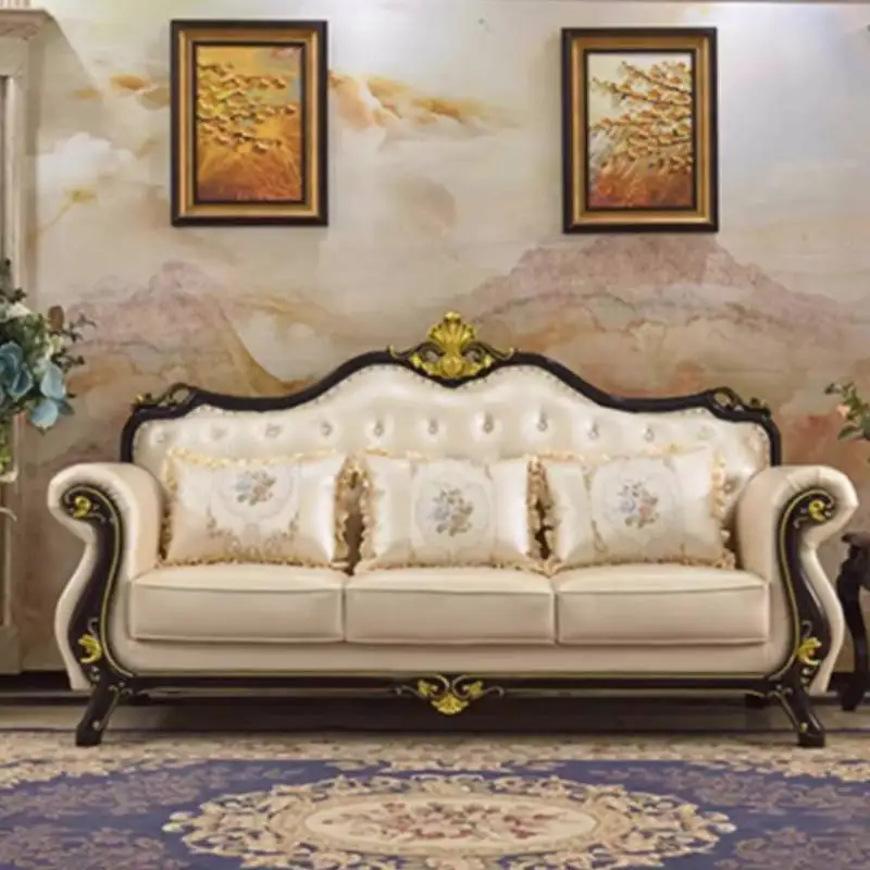 Italian Beige Living Room Sofas Aesthetic Antique Mid Century Living Room Sofas Couch Lounges Fauteuil Salon Furniture For Home