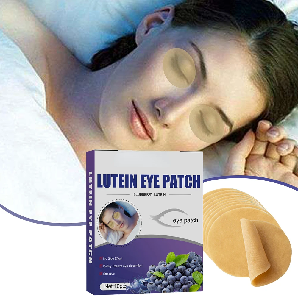 

Patch Blueberry Lutein Relief Eye Discomfort Removal Fatigue Care Sleeping Eye Mask Non-woven Cold Compress Eye Patch