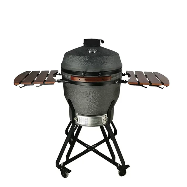 2023 new style  BBQ kamado ceramic grill 22 inch for outdoor using