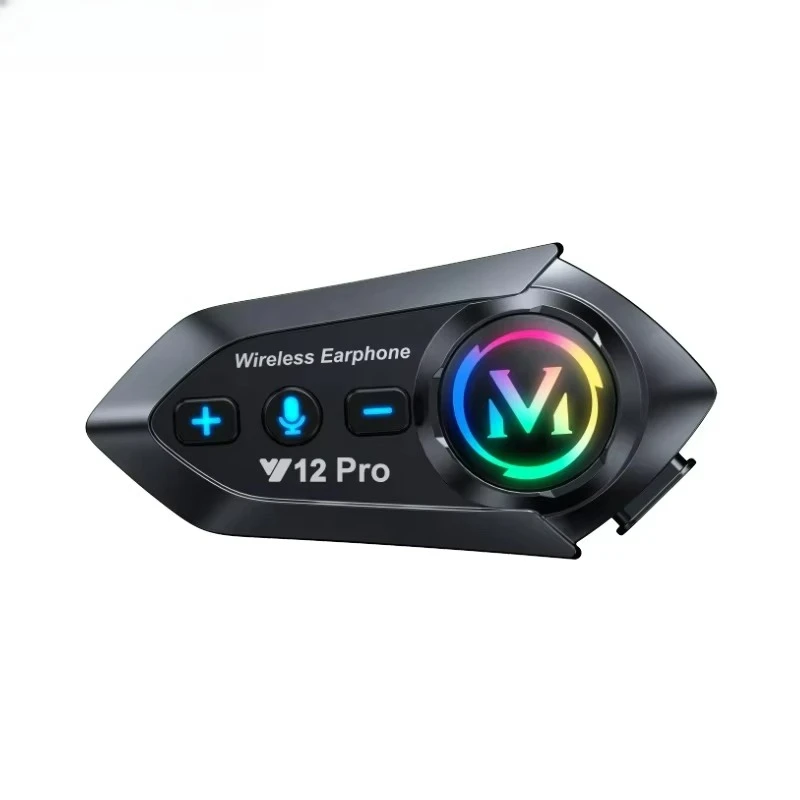 Motorcycle helmet Bluetooth headset with microphone noise reduction function, suitable for motorcycle wireless calls