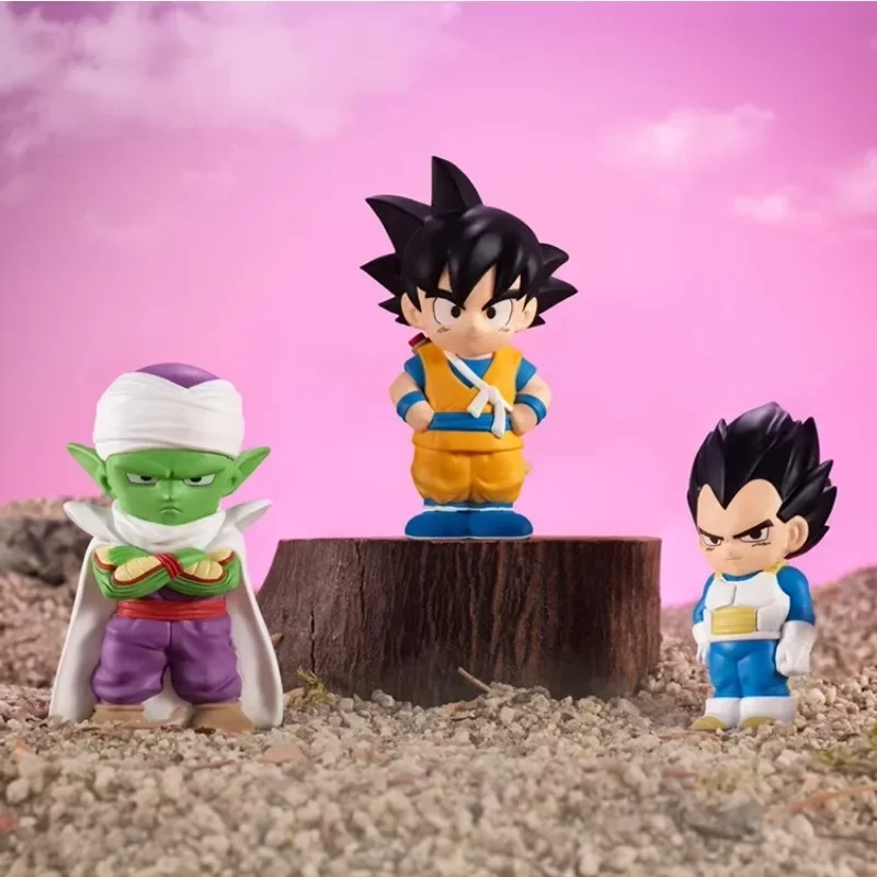 Dragon Ball Q-versie speelgoedmodel ornament demon koning Gomah demon man Buou korte fluit blinde doos twist eierpop