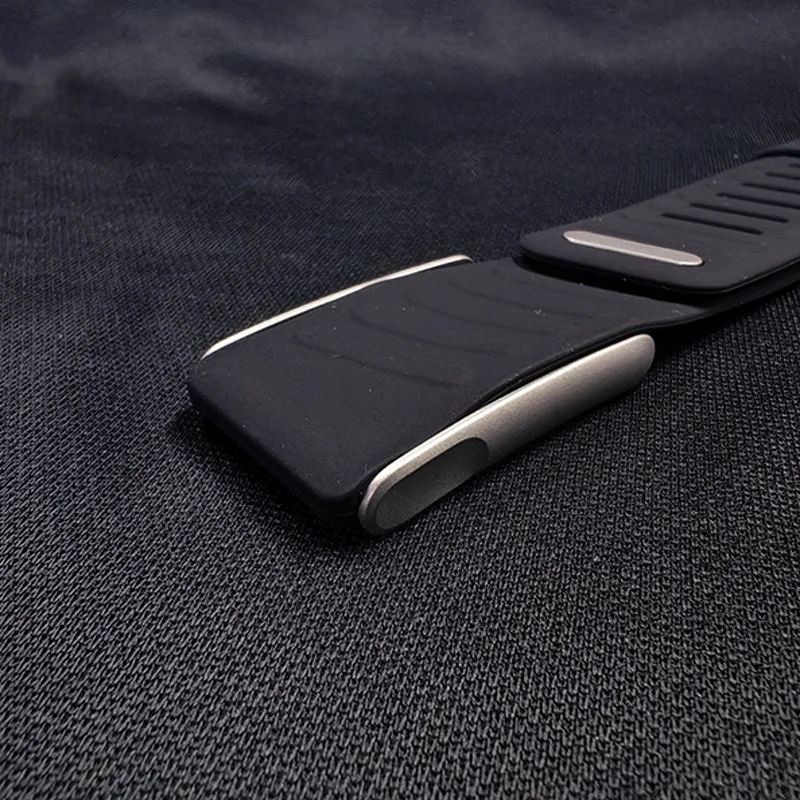 Compatible with WHOOP 5.0/MG Wrist Band Soft-Touch Silicone Waterproof Sweatproof Soft Adjustable Rubber Band for Whoop 5.0/MG