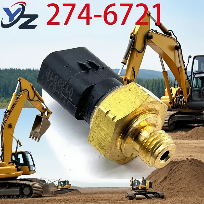 

C4.4 C6.4 C4.2 engine oil pressure sensor 274-6721 2746721 suitable for 320D 319D 315D 313D excavator pressure switch