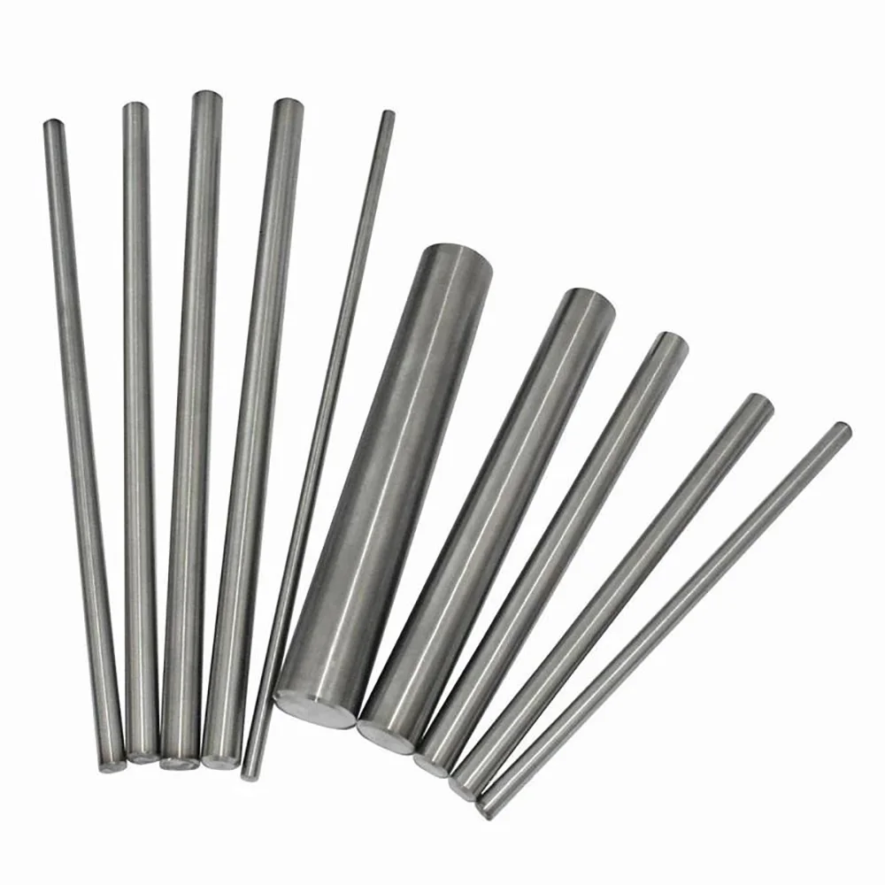 TC4 Titanium Alloy Bar Ti Rods  Round Bars Diameter 1 2 3 4 5 6 8 10 12 13 14 15 16 18 20 30 35 45 50mm Length 100mm 200mm 500mm