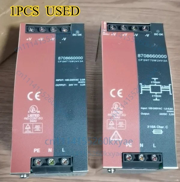 1PCS  8708660000 cp snt 70w 24v 3a brand new switching power supply