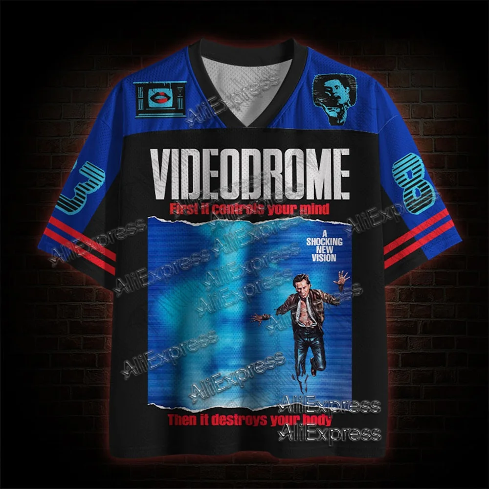 (ZZ) Meistverkaufte Artikel, Street Fashion Schnelltrocknende Mesh-Trikots, Atmungsaktive Sport-T-Shirts mit V-Ausschnitt für Erwachsene, Sport-Fitness-Serie