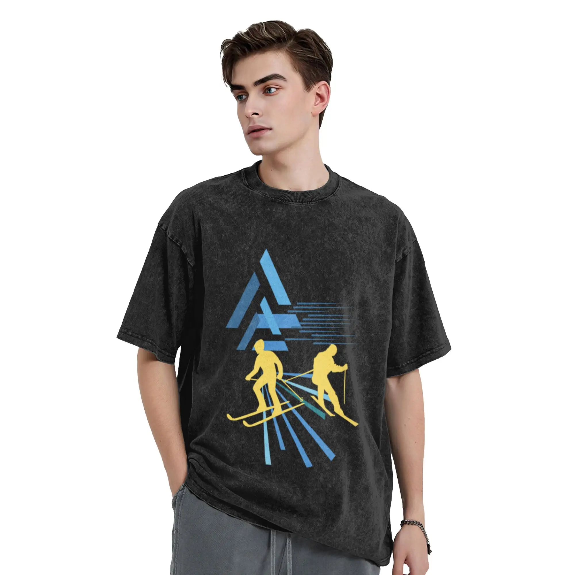 SWEET LEISURE Classic Stylish A Vintage Oversized Cotton Unisex T-Shirts