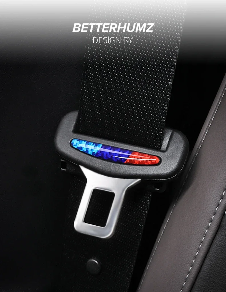 Echte Carbonfaser Sicherheitsgurtschnallen-Verkleidung Gurt-Aufkleber für BMW X3 G45 G48 2025 2026 Tuning Dekor Auto-Innenausstattung Zubehör – Detail 1