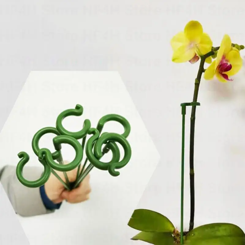 

Plastic Plant Supports Flower Stand Reusable Protection Fixing Tool Gardening Supplies For Vegetable Holder Bracket B4