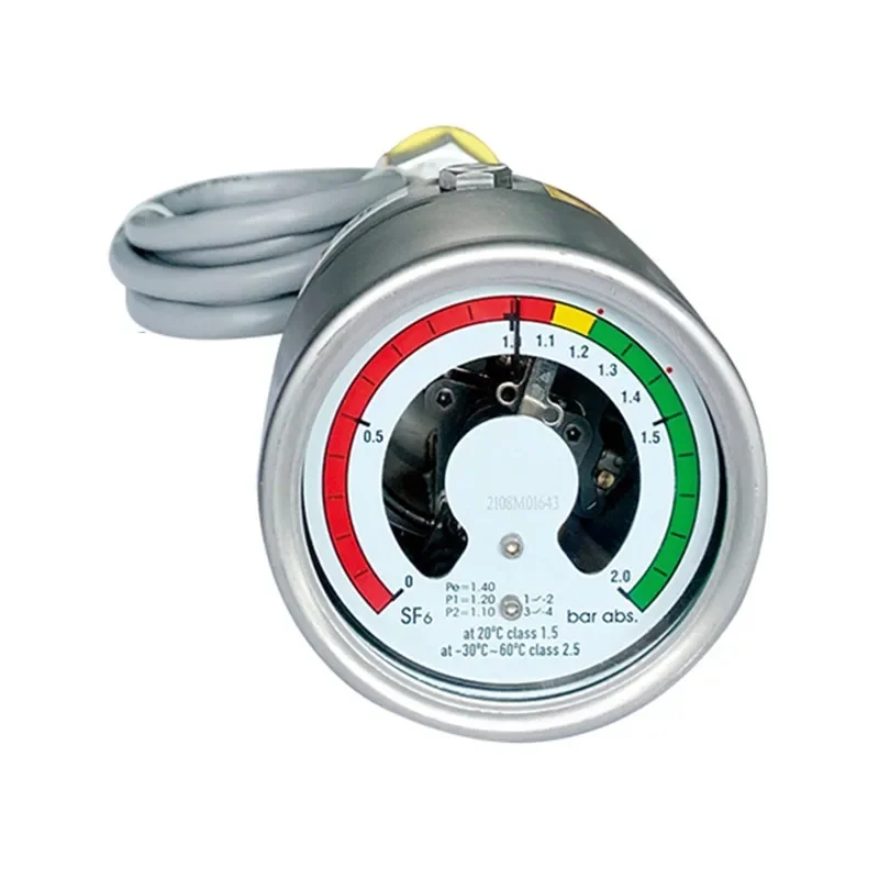 Pressure Gauge Monitor Meter SF6 Gas Density Relay