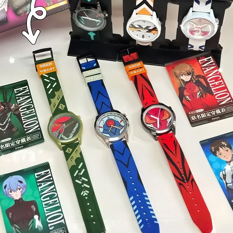 

Новые оригинальные часы LDCX из серии NEON GENESIS EVANGELION, коллекционные фигурки персонажей аниме в слепой коробке, декоративные игрушки, подарки