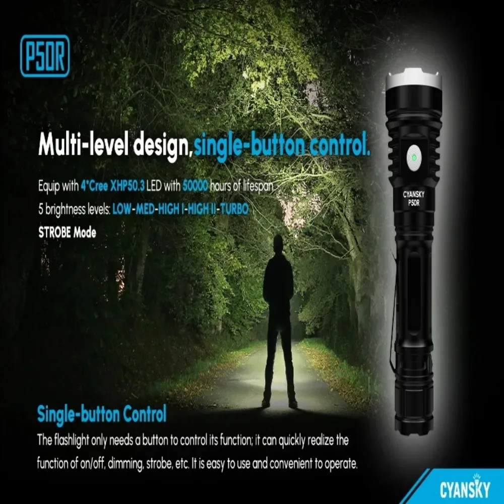 CYANSKY P50R 12000lm ΠΠ½ΠΎΠ³ΠΎΡΡΠ½ΠΊΡΠΈΠΎΠ½Π°Π»ΡΠ½ΡΠΉ ΠΌΠΎΡΠ½ΡΠΉ ΡΠ»ΠΈΡΠ½ΡΠΉ ΡΠΎΠ½Π°ΡΠΈΠΊ Ρ Π²ΡΡΠΎΠΊΠΈΠΌ Π»ΡΠΌΠ΅Π½ΠΎΠΌ ΠΠΎΡΠ½ΡΠΉ ΡΠ²Π΅ΡΠΎΠ΄ΠΈΠΎΠ΄Π½ΡΠΉ ΡΠ°ΠΊΡΠΈΡΠ΅ΡΠΊΠΈΠΉ ΡΠΎΠ½Π°ΡΡ Π΄Π»Ρ ΠΏΠΎΠΈΡΠΊΠ° Π½Π° ΠΎΡΠΊΡΡΡΠΎΠΌ Π²ΠΎΠ·Π΄ΡΡ
Π΅ CYANSKY P50R 12000lm ΠΠ½ΠΎΠ³ΠΎΡΡΠ½ΠΊΡΠΈΠΎΠ½Π°Π»ΡΠ½ΡΠΉ ΠΌΠΎΡΠ½ΡΠΉ ΡΠ»ΠΈΡΠ½ΡΠΉ ΡΠΎΠ½Π°ΡΠΈΠΊ Ρ Π²ΡΡΠΎΠΊΠΈΠΌ Π»ΡΠΌΠ΅Π½ΠΎΠΌ ΠΠΎΡΠ½ΡΠΉ ΡΠ²Π΅ΡΠΎΠ΄ΠΈΠΎΠ΄Π½ΡΠΉ ΡΠ°ΠΊΡΠΈΡΠ΅ΡΠΊΠΈΠΉ ΡΠΎΠ½Π°ΡΡ Π΄Π»Ρ ΠΏΠΎΠΈΡΠΊΠ° Π½Π° ΠΎΡΠΊΡΡΡΠΎΠΌ Π²ΠΎΠ·Π΄ΡΡ
Π΅