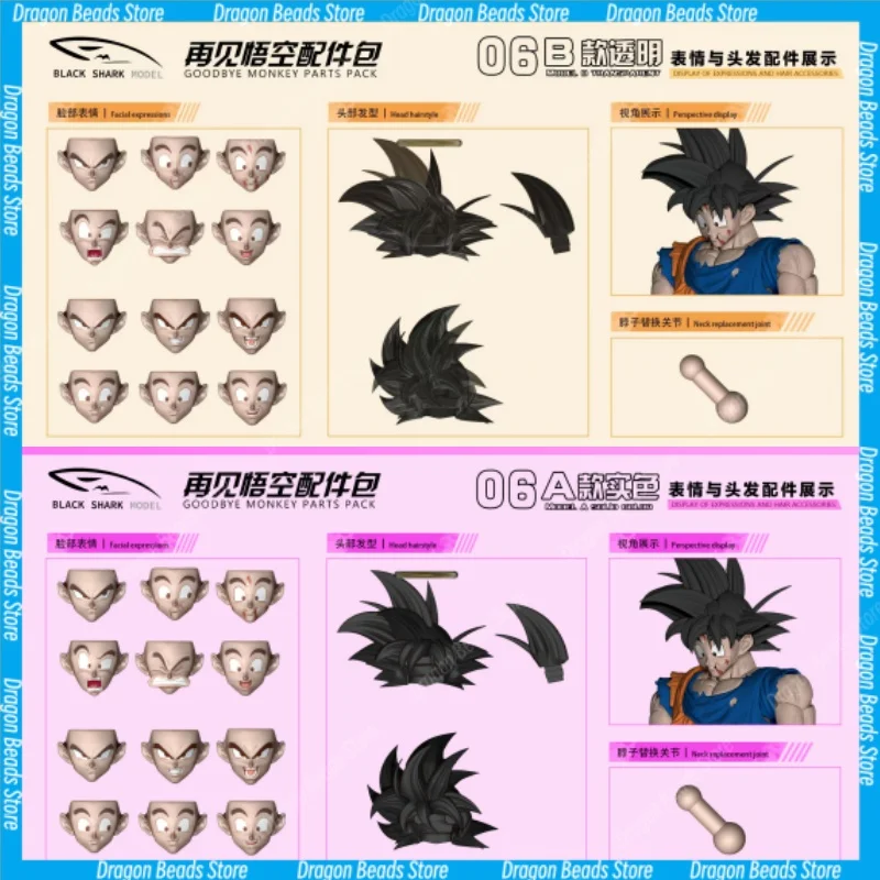 [4. Quartal 2026] BLACK SHARK MODELL BSM Studio Goodbye Wukong Kopfskulptur Zubehörpaket (BSM06A/B) BSM Wukong Kopfskulptur