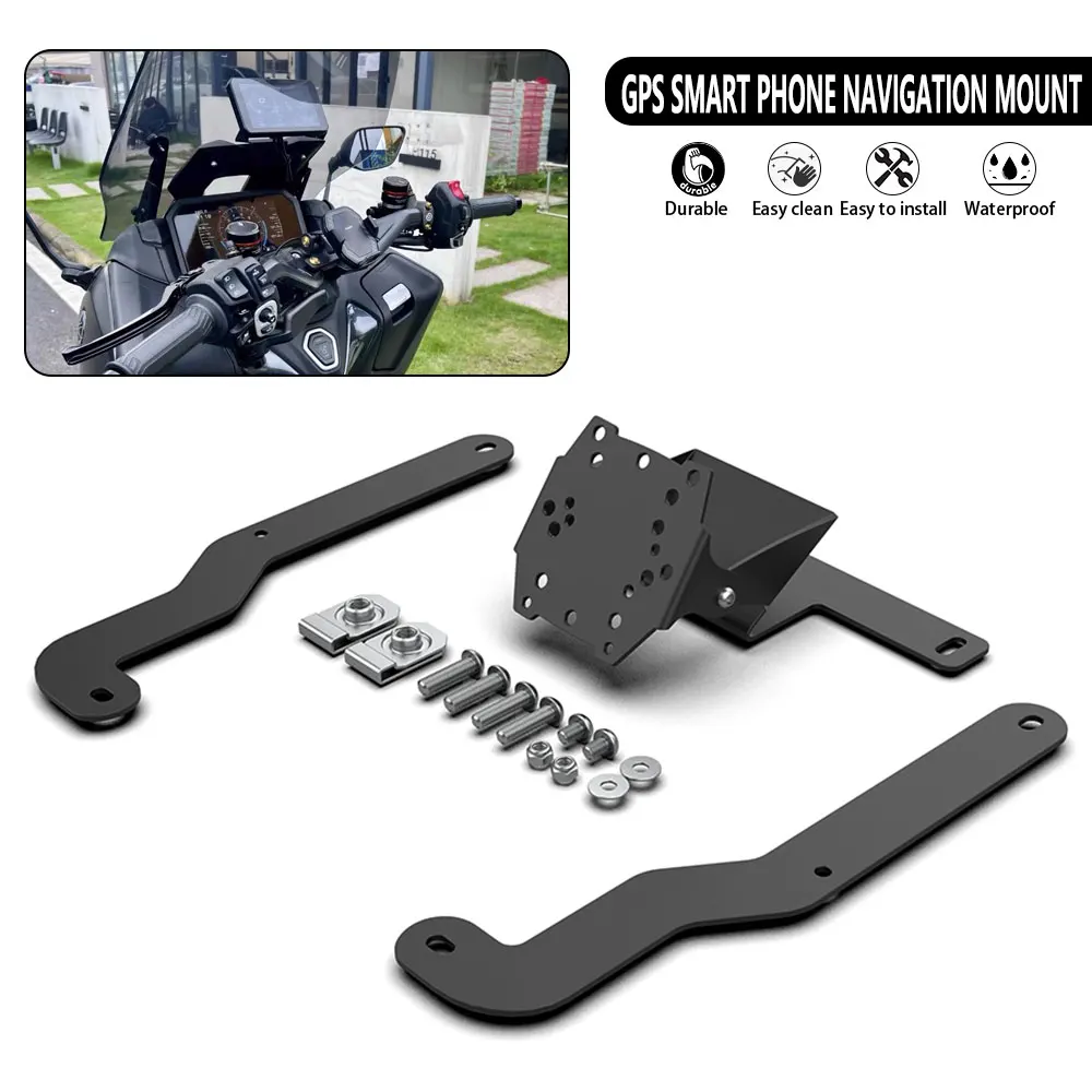 

New Motorcycle GPS Smart Phone Navigation Mount Bracket Holder For Yamaha TMAX T-MAX 560 2022-2025 2024 2023 T-MAX560 TMAX560