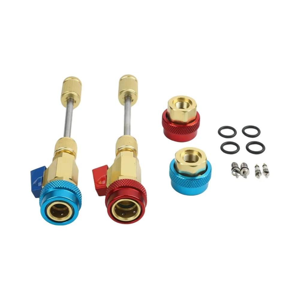 Valve Core Removal Tool Kit for Car AC Compatible with and For R1234YF Cooling Systems Easy and Secure Attachment