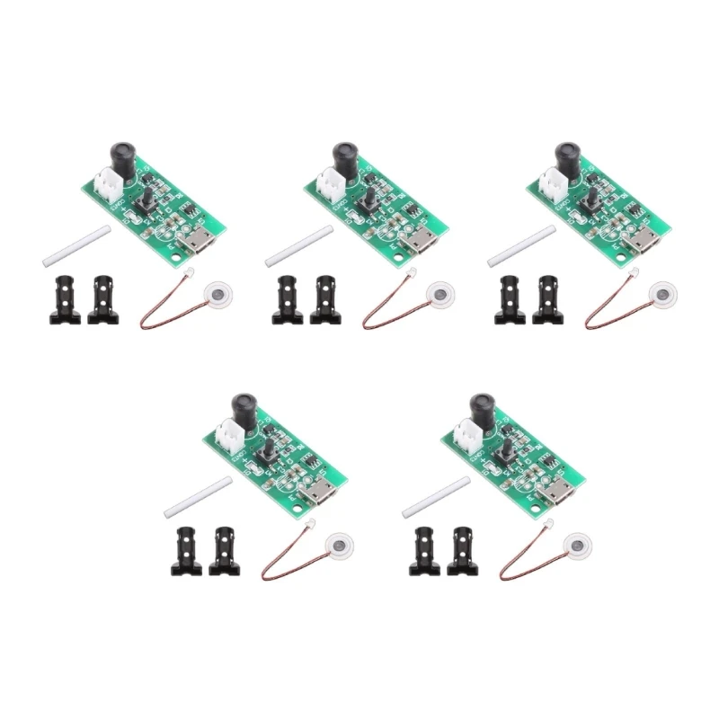 البخاخة طوق من المطاط و PCB مبيد الانحلال القرص DIY بها بنفسك صانع الضباب وحدة البخاخة الملحقات انخفاض فقدان عازل