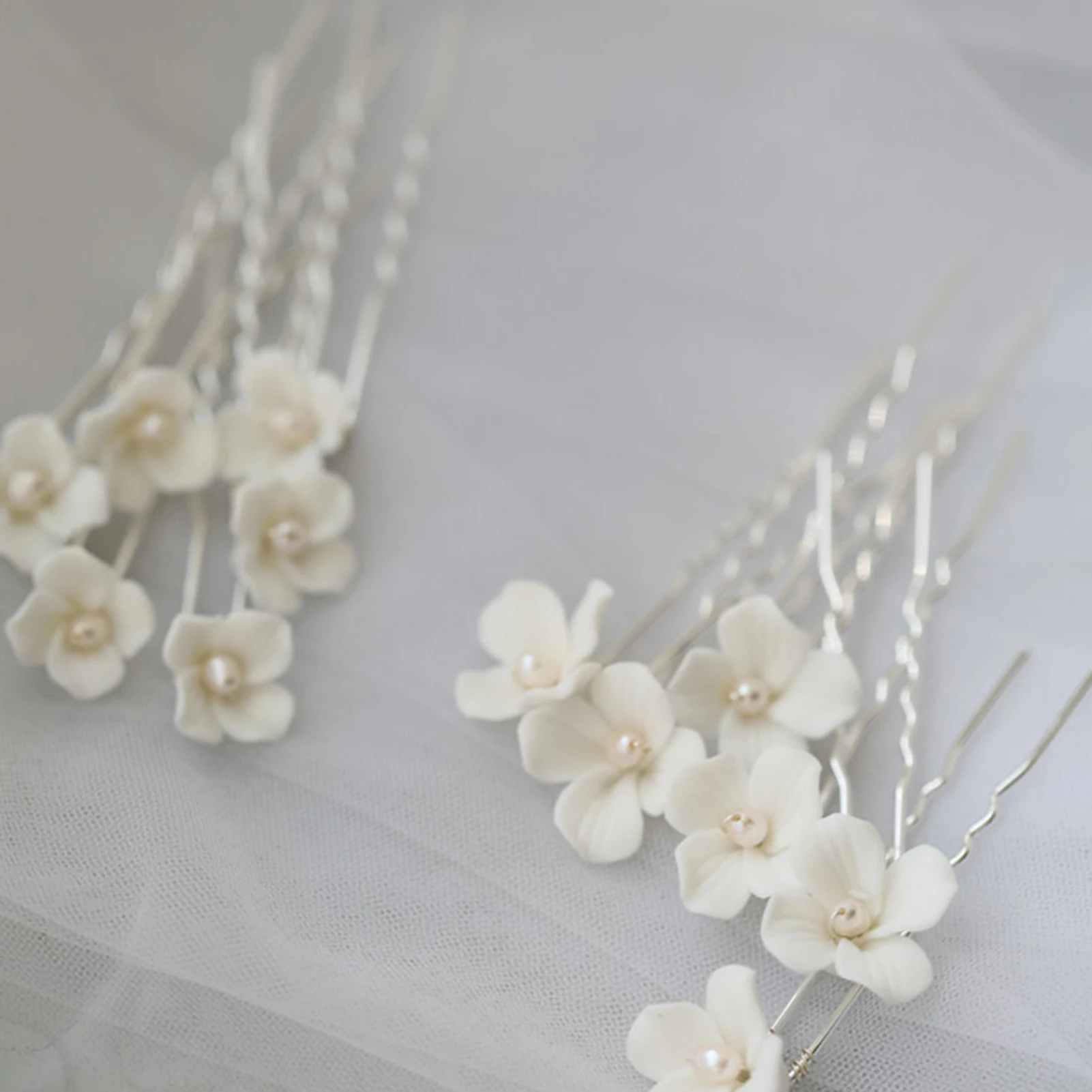 Elegante keramische bloemenhaa - Hanbok Hair Pin recensie en prijs