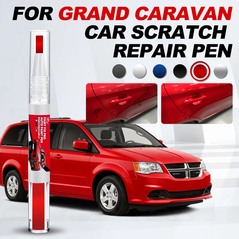 

Автомобильные инструменты и аксессуары для Dodge Grand Caravan: Карандаш для ремонта краски, средство для удаления царапин, DIY аксессуары для авто, черный, белый, серебристый