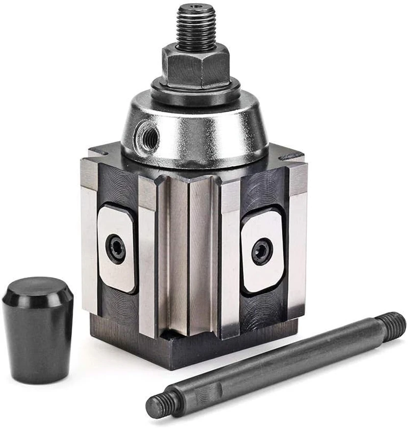 High Precision USA Style Quick Change Tool Posts for Cast Iron Lathe Swing 6"-12" Models 250-111/250-100
