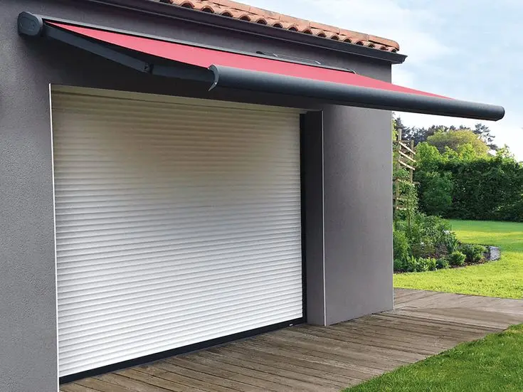 Uv Protection Retractable Outdoor Awning Aluminum Canopy Villa Commercial Building Patio Retractable  Waterproof Awnings