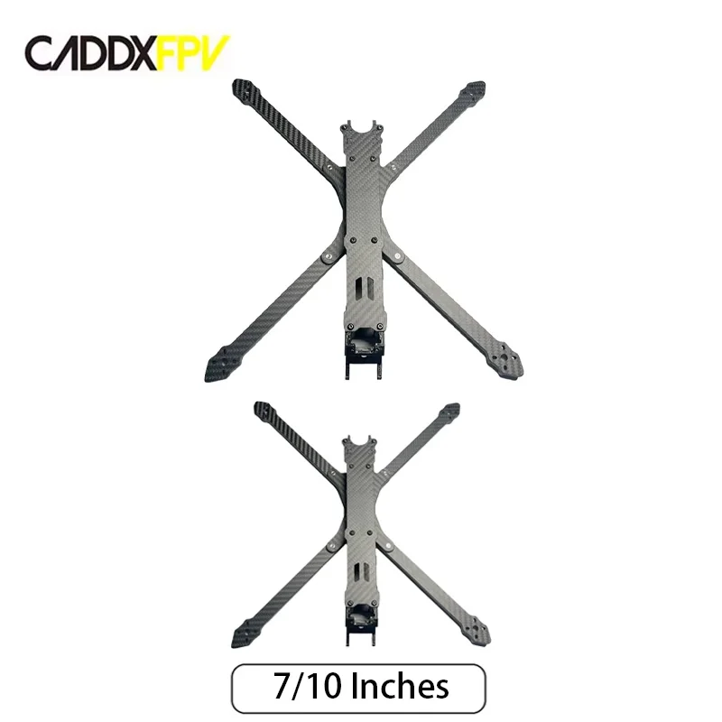 

CADDXFPV 10inch Frame Kit Replacement for Racing Drone Carbon Fiber X 7 Inch Frame for FPV Freestyle RC DIY Racing Drone