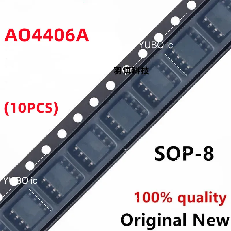 (10piece) 100% New AO4406A AO4406 4406A 4406 sop-8 Chipset