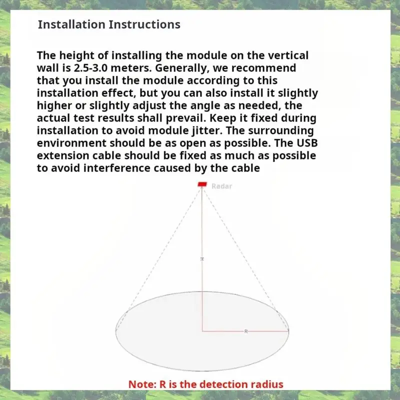 A59Z-60Ghz ミリ波レーダー高精度多人数検出 3D 人間存在検知 LD6001B レーダーモジュール