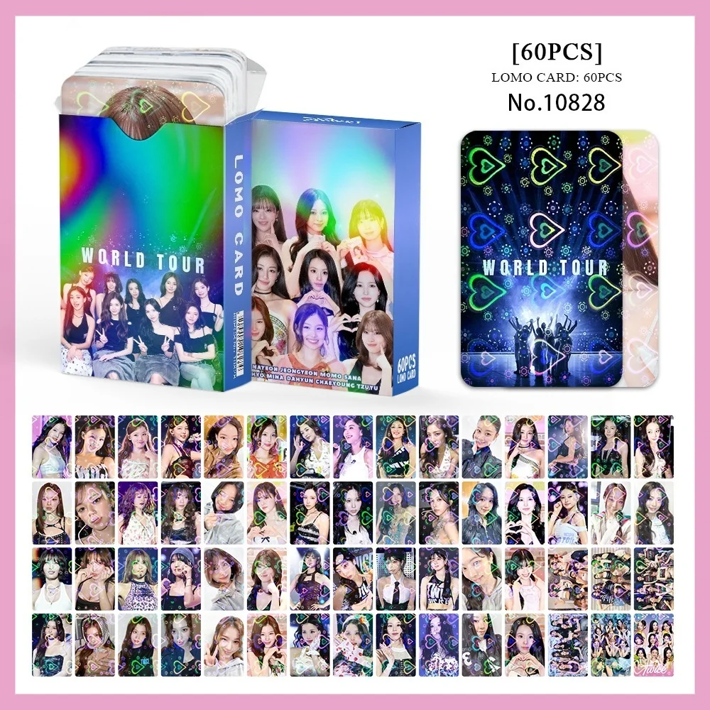 124PCS Single ALbum Mini LOMO Card Photocards HD Fans Collection Cards Decorative Present Fans Gifts