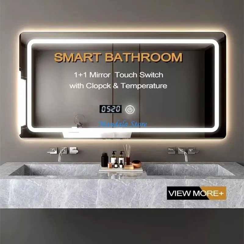 U2JC Mirror Lamp Dedicated for Touch On/off Isolated for Touch Switch for Bathroom Anti-fog Light Mirror LED Mirror