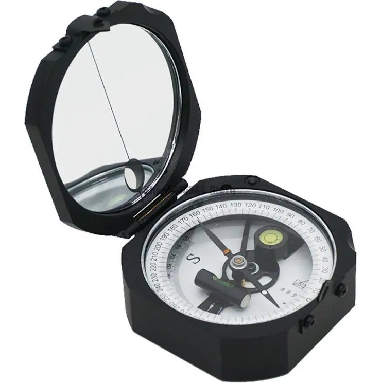 Harbin Cast aluminum alloy Geologic Compass DQL-11 65mm Diamater theodolite Professional Surveying