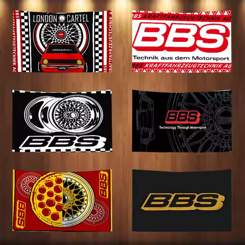 B-BBS Prayer Flag Banner Tapestry Outdoor Decors Garage Decoration Funny Flags For Bedrooms Flaga