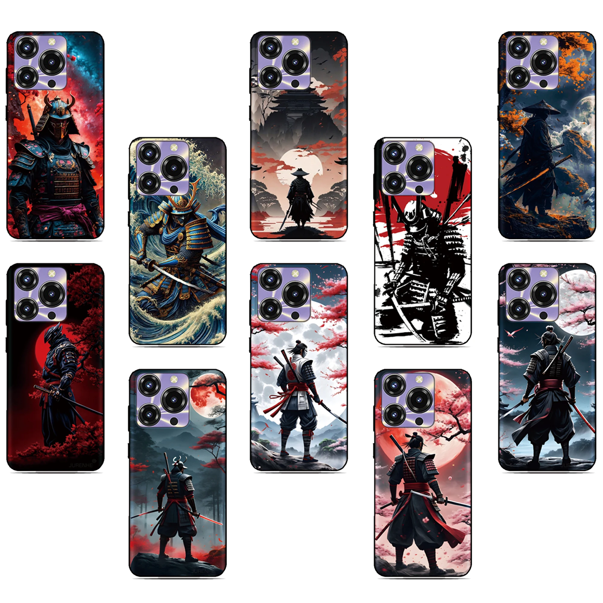 Funda de teléfono Lone Samurai para Nokia C32 G42 6,2 7,2 5,4 G21 C21 C1 C01 G11 Plus C12 C31 C02 G22 G20 G10 C10 C20 8 C3 2,4