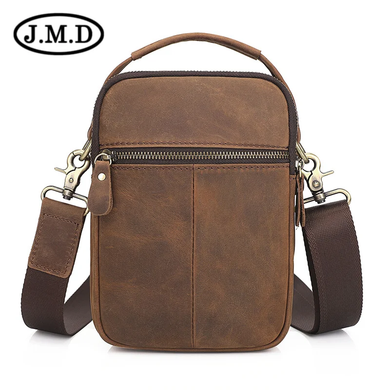 Imagem -04 - Bolsa de Couro Masculino um Ombro Cruz Corpo Bolsa Outono e Inverno Novo Estilo de Couro Mochila Novo Estilo