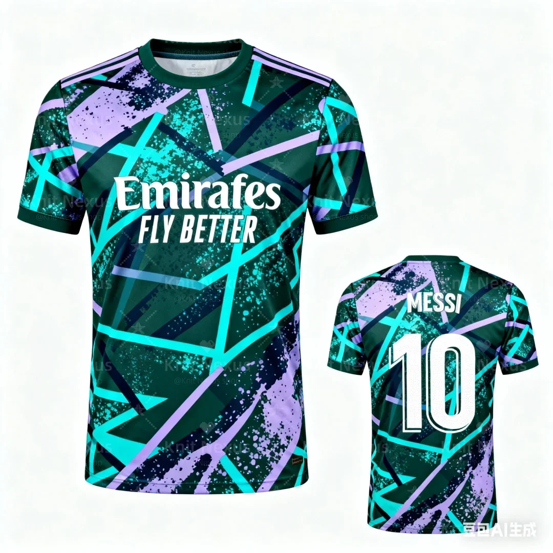 2026 New Football Jerseys Sports T-Shirts Club Jerseys 3d Printing Summer Dry Quickly Men's T-Shirt Kid's Clothing Tee Y2k Woman