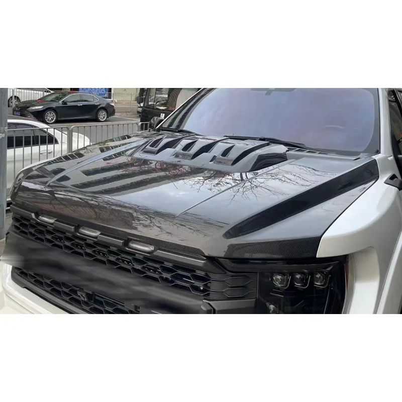 

Капот из углеродного волокна для Ford F-150 2021-2023