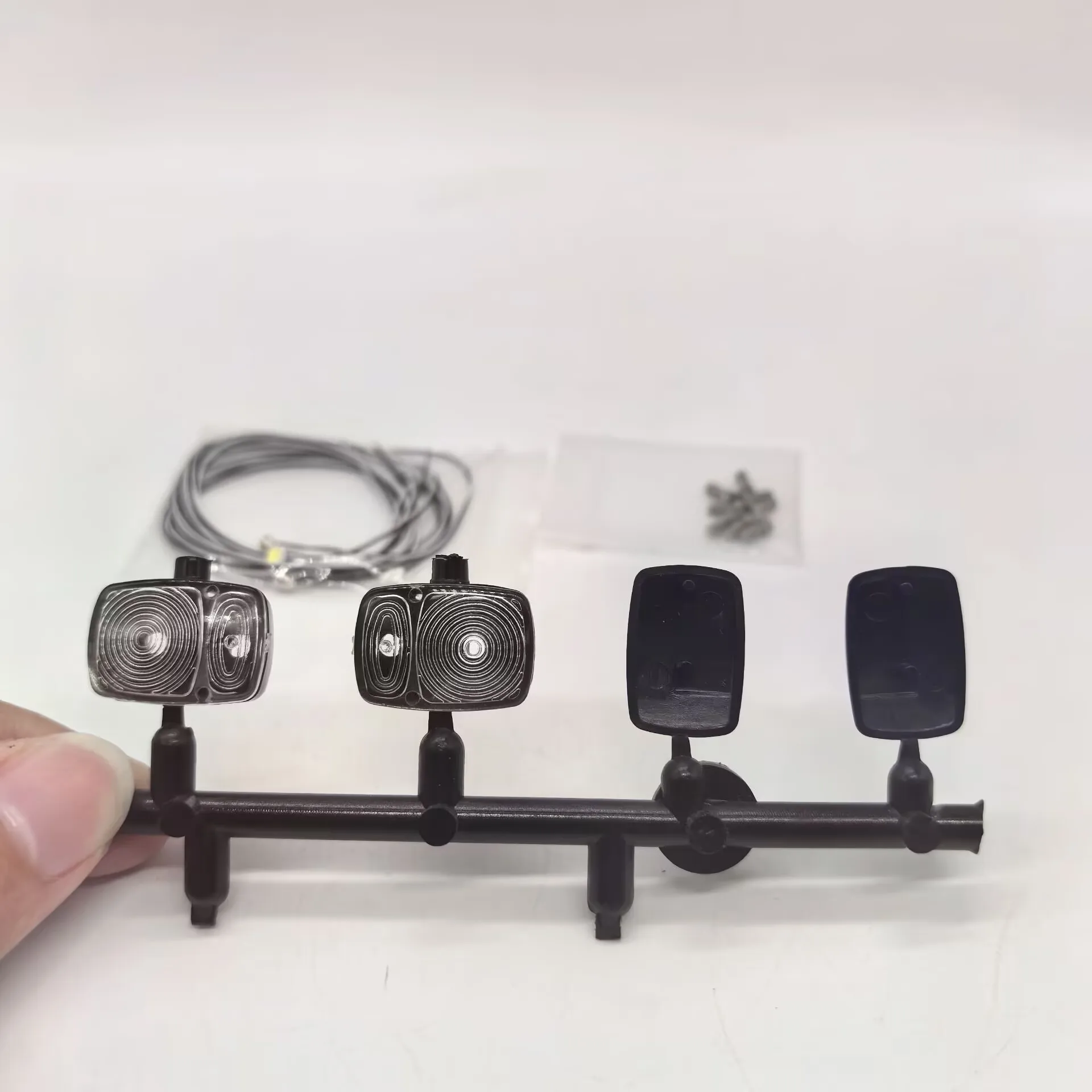 1/16 Construction Machinery Lesu Loader Headlight S-1274 Led Spotlight Spotlight Diy Modified Accessory Model