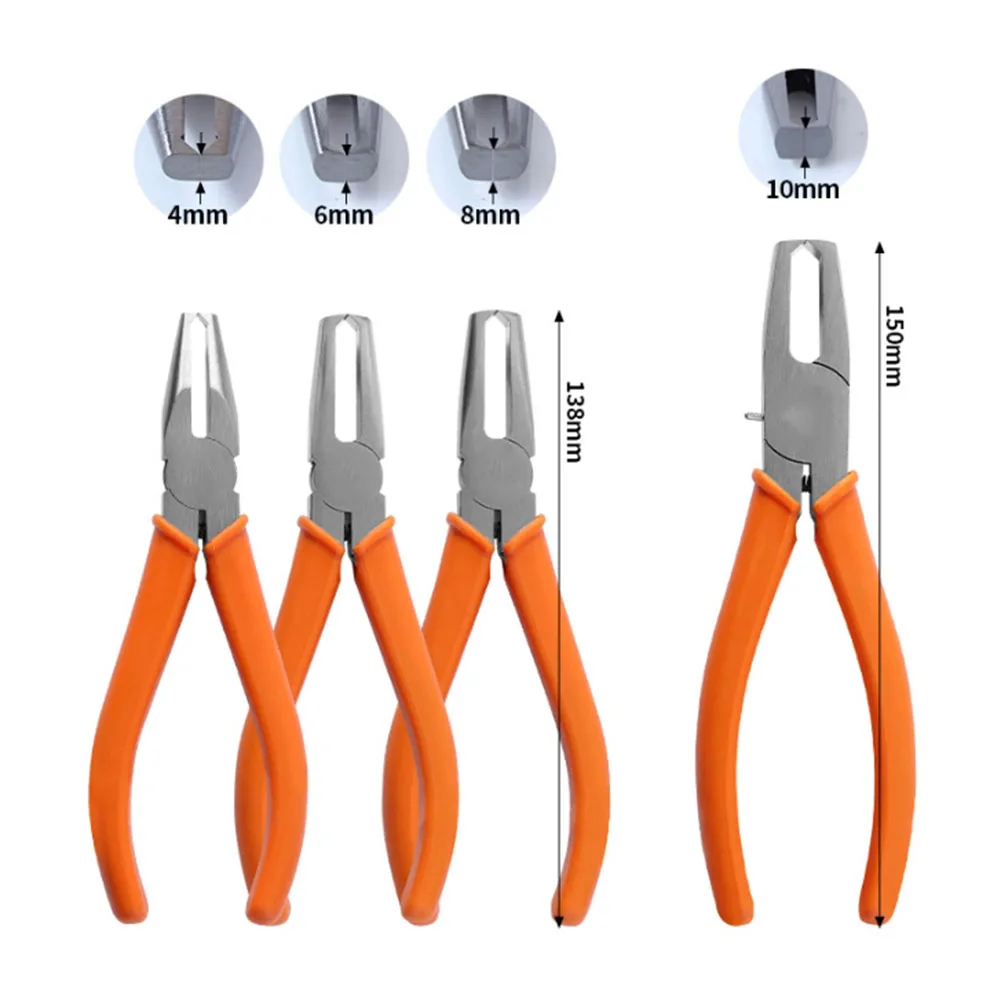 คีมตัดพลาสติก 90 องศา Double-EdgedCR-V เครื่องตัดปลาย Nipper พร้อม Flush Jaw สําหรับ Sprue Burrs ตัดมือเครื่องมือ