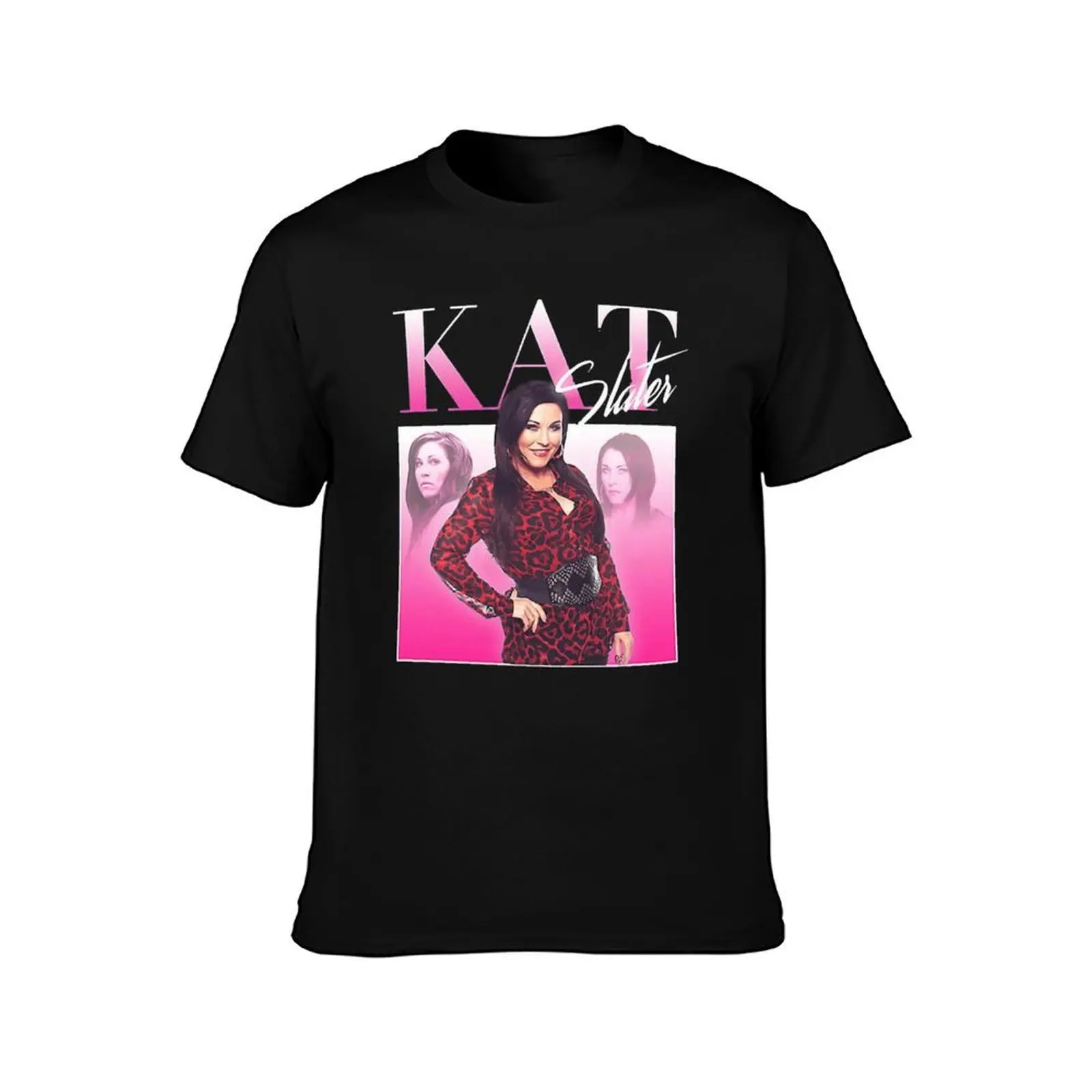 Kat Slater T-Shirt Basic Casual Wear Short Sleeve Top T-Shirt